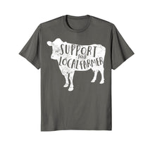 Load image into Gallery viewer, Support Your Local Farmer Shirt Distressed Cow
