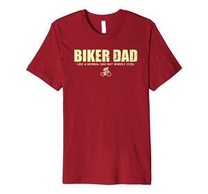 Funny shirts V-neck Tank top Hoodie sweatshirt usa uk au ca gifts for Mens Biker Dad Shirt Cool Cyclist Funny Biking Father's Day Gift 1219174