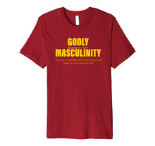 Load image into Gallery viewer, Truthfull Garments Godly Masculinity Toxicmasculinity Tee
