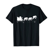Load image into Gallery viewer, Funny shirts V-neck Tank top Hoodie sweatshirt usa uk au ca gifts for Santa Sleigh Elephant Funny Christmas Pajama Gift Ideas T-Shirt 1365043
