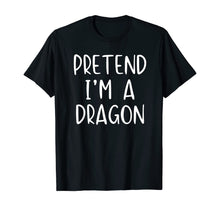 Load image into Gallery viewer, Pretend Dragon Costume Halloween Lazy Easy Last Minute T-Shirt
