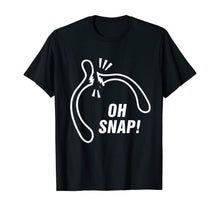 Load image into Gallery viewer, Thanksgiving Oh Snap Wishbone Funny Thanksgiving  T-Shirt
