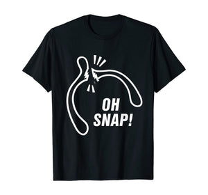 Thanksgiving Oh Snap Wishbone Funny Thanksgiving  T-Shirt