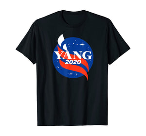 Yang Gang 2020 Space Yang for President Rally and Support   T-Shirt