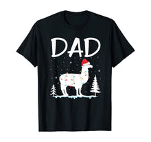 Load image into Gallery viewer, Mens Dad Llama Christmas Funny Matching Family Pajama Gift T-Shirt
