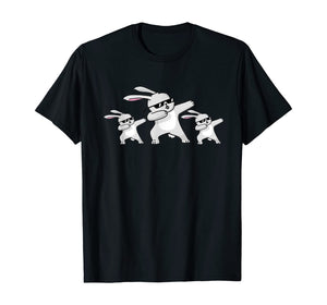 Cool Dabbing Bunny Hip Hop Easter Gifts For Boys Girls TShirt55989