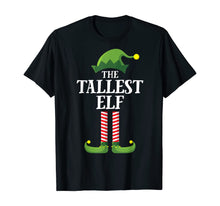 Load image into Gallery viewer, Tallest Elf Matching Family Group Christmas Party Pajama T-Shirt
