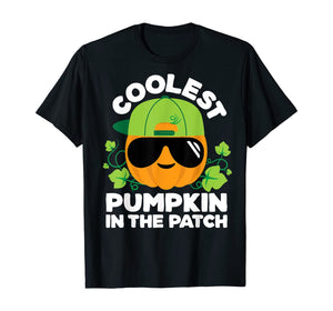 Pumpkin Patch Shirt For Boys Coolest Halloween T-Shirt