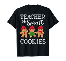 Load image into Gallery viewer, Teacher Of Smart Cookies Shirt Funny Teacher Christmas Gift T-Shirt
