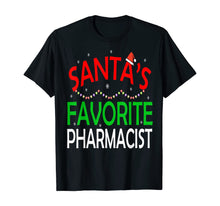 Load image into Gallery viewer, Santa&#39;s Favorite Pharmacist Funny Christmas Xmas Santa Hat T-Shirt
