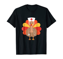 Load image into Gallery viewer, Thanksgiving T-Shirt for Nurses : Funny Turkey Tee
