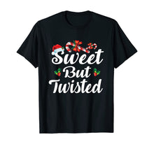 Load image into Gallery viewer, Sweet But Twisted Christmas Candy Canes Tee Xmas Holidays T-Shirt
