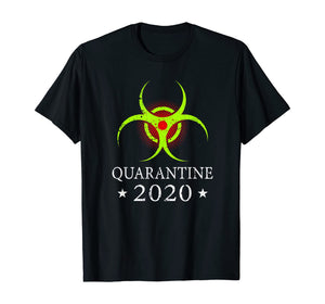 Quarantine 2020 BioHazard Distressed Community Awareness T-Shirt39668