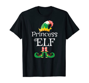 Funny shirts V-neck Tank top Hoodie sweatshirt usa uk au ca gifts for Princess Elf Shirt Gift Funny Family Matching Elf Christmas T-Shirt 136102