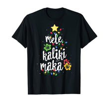 Load image into Gallery viewer, Funny shirts V-neck Tank top Hoodie sweatshirt usa uk au ca gifts for Mele Kalikimaka Shirt For Women Hawaiian Hawaii Christmas T-Shirt 128381
