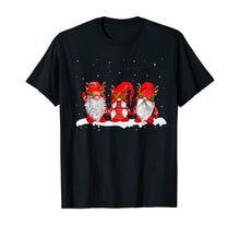 Load image into Gallery viewer, Three Nordic Gnomes Winter Christmas Swedish Elves T-Shirt
