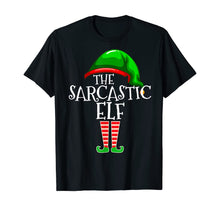 Load image into Gallery viewer, The Sarcastic Elf Family Matching Group Christmas Gift Funny T-Shirt
