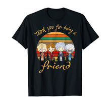 Load image into Gallery viewer, Thank You For Being A Golden-Friend Girls Vintage Tshirt
