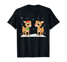 Load image into Gallery viewer, Funny shirts V-neck Tank top Hoodie sweatshirt usa uk au ca gifts for Rudolph and Clarice Shirt Christmas Kids Girls Tee Reindeer 167687
