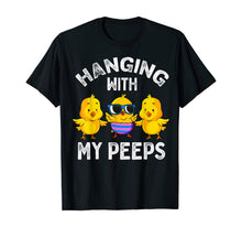 Load image into Gallery viewer, Hanging With My Peeps Happy Easter Chick Women Kids Girl Boy TShirt450376
