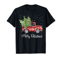 Load image into Gallery viewer, Funny shirts V-neck Tank top Hoodie sweatshirt usa uk au ca gifts for Vintage Red Truck With Merry Christmas Tree T-Shirt Gifts T-Shirt 92663
