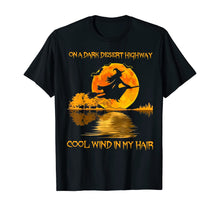 Load image into Gallery viewer, Witch Riding Brooms On A Dark Desert Highways Halloween T-Shirt 61531
