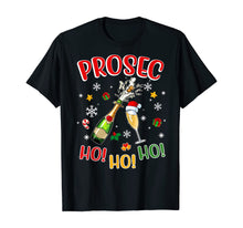 Load image into Gallery viewer, Funny shirts V-neck Tank top Hoodie sweatshirt usa uk au ca gifts for Prosec Ho Ho Ho Funny Prosecco Wine Christmas T-Shirt 900314
