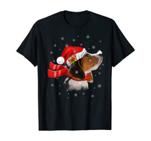 Load image into Gallery viewer, Funny shirts V-neck Tank top Hoodie sweatshirt usa uk au ca gifts for Christmas Beagle Santa Hat Dog Lover Gifts T-Shirt 724321
