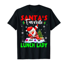 Load image into Gallery viewer, Funny shirts V-neck Tank top Hoodie sweatshirt usa uk au ca gifts for Santa&#39;s Favorite Lunch Lady Cute Lunch Lady Christmas Gifts T-Shirt 331980

