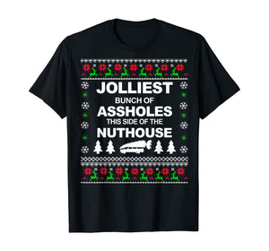 Funny shirts V-neck Tank top Hoodie sweatshirt usa uk au ca gifts for Jolliest Bunch of Assholes - Christmas Vacation Funny T-Shirt 167416