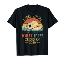 Load image into Gallery viewer, I Survived Toilet Paper Social Distancing 2020 Funny Vintage TShirt396128
