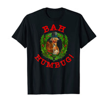 Load image into Gallery viewer, Funny shirts V-neck Tank top Hoodie sweatshirt usa uk au ca gifts for Ugly Christmas Party Scrooge Bah Humbug Christmas Wreath T-Shirt 985621
