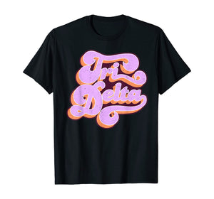 Tri-Delta Delta-Delta-Delta Sorority Greek Gift T-Shirt
