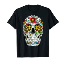 Load image into Gallery viewer, Day Of The Dead Sugar Skull Funny Cinco de Mayo Men Women T-Shirt 156071
