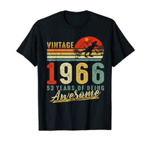Load image into Gallery viewer, Vintage Retro 1966 53rd Birthday Gifts 53 Years Old Awesome T-Shirt
