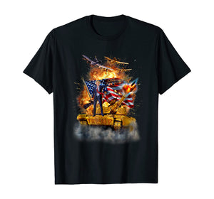 T-Shirt, United States President Donald Trump Epic Battle