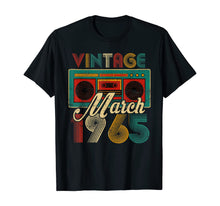 Load image into Gallery viewer, March 1965 Limited Edition Vintage Gifts 55th Birthday TShirt407294
