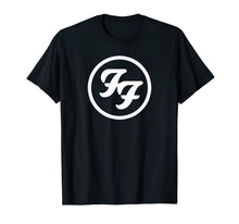 Load image into Gallery viewer, Foo Fighters White Circle Logo T-Shirt

