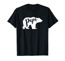 Load image into Gallery viewer, Funny shirts V-neck Tank top Hoodie sweatshirt usa uk au ca gifts for Mens Papa Bear Family T-Shirt 1582672
