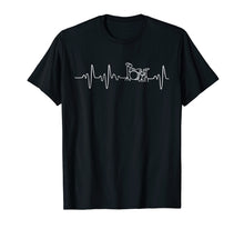 Load image into Gallery viewer, Heartbeat Drummer Drumsticks Drums T-Shirt
