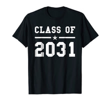 Load image into Gallery viewer, Class Of 2031 Grow With Me Shirt
