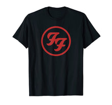 Load image into Gallery viewer, Foo Fighters Red Circle Logo T-Shirt
