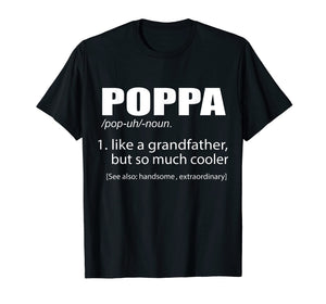 Funny shirts V-neck Tank top Hoodie sweatshirt usa uk au ca gifts for Mens PopPa Like A Grandfather, But So Much Cooler Funny T-shirt 1250622