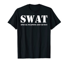 Load image into Gallery viewer, Funny shirts V-neck Tank top Hoodie sweatshirt usa uk au ca gifts for SWAT Team T-shirt Vintage Police Uniform Tee 612749
