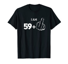 Load image into Gallery viewer, Funny shirts V-neck Tank top Hoodie sweatshirt usa uk au ca gifts for 59 Plus Middle Finger Shirt 60th Anniversary Funny 1021361
