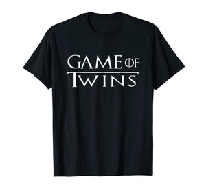 Funny shirts V-neck Tank top Hoodie sweatshirt usa uk au ca gifts for Game of Twins T-Shirt 240219
