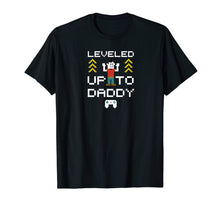 Load image into Gallery viewer, Funny shirts V-neck Tank top Hoodie sweatshirt usa uk au ca gifts for New dad Gifts leveled up to daddy day gift idea t-shirt 1261015
