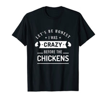 Load image into Gallery viewer, Funny shirts V-neck Tank top Hoodie sweatshirt usa uk au ca gifts for Crazy Chicken Lady - Funny Chickens Farmer Gift T-Shirt 1245808
