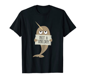 Funny shirts V-neck Tank top Hoodie sweatshirt usa uk au ca gifts for Narwhal T Shirt Not A Unicorn 1185858
