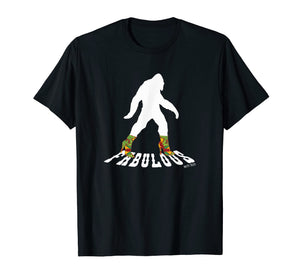 Funny shirts V-neck Tank top Hoodie sweatshirt usa uk au ca gifts for Funny Fabulous T Shirt - Big Foot in Camo Stiletto Boots 1773312